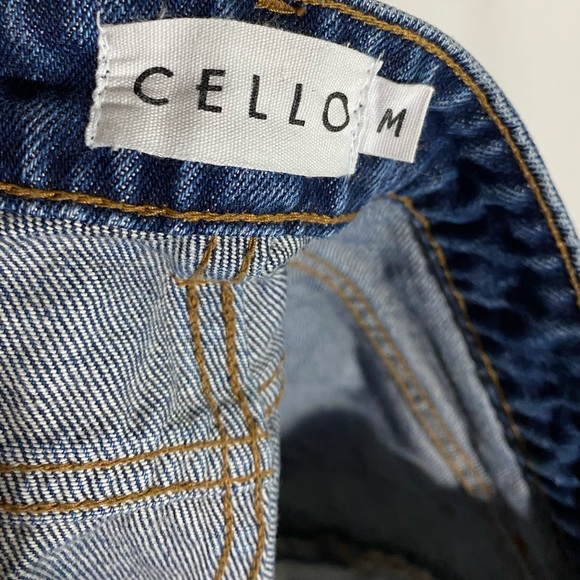 Cello High waisted jeans shorts, Size Medium - Picture 4 of 5